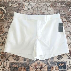 NWT Lauren Ralph Lauren White Women's Shorts Sz 12